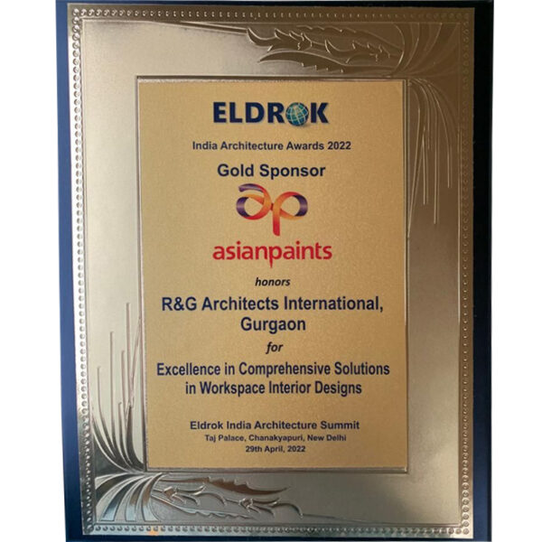 Excellence in Comprehensive solutions in workspace interior designs R&G